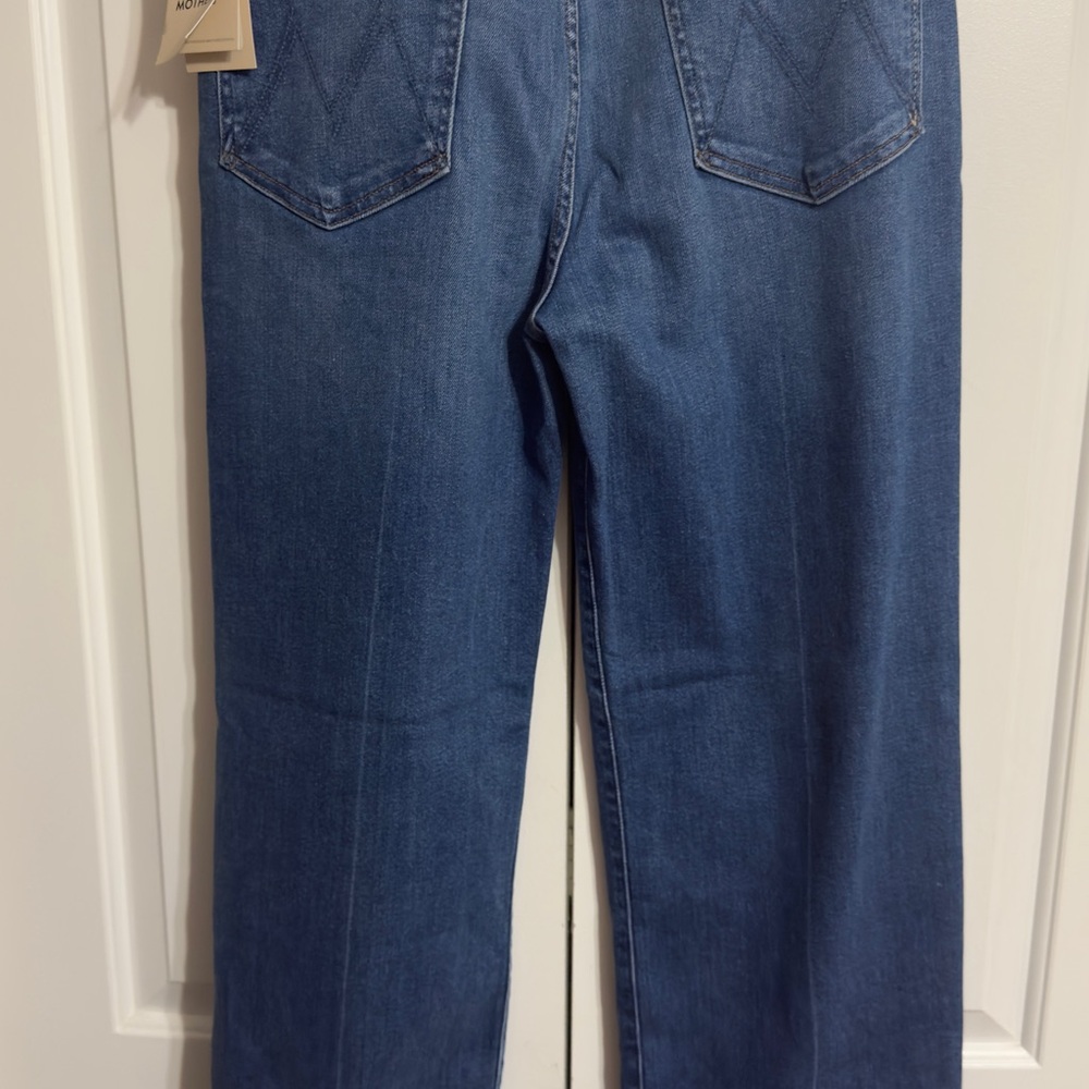 MOTHER Blue Flare & Wide Leg Jeans - Picture 5 of 5